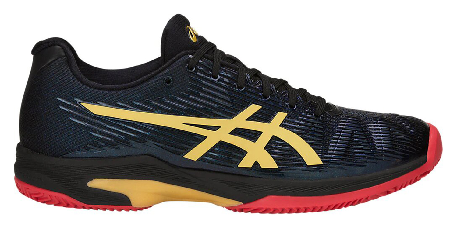 Мужские кроссовки для тенниса (грунт) ASICS SOLUTION SPEED FF L.E. CLAY  1041A055 001 купить с доставкой — Спортивный стиль