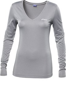 Asics W's V-Neck LS Tee 109689 0714