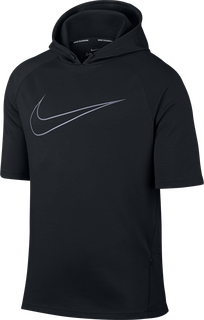 Nike Running Hoodie Short Sleeve Top 845538 010