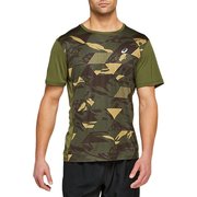 Мужская футболка для бега ASICS FUTURE CAMO SS TOP 2011B248 300