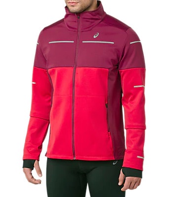Мужская утепленная ветровка для бега ASICS LITE-SHOW WINTER JACKET 2011A041  602 купить с доставкой — Спортивный стиль
