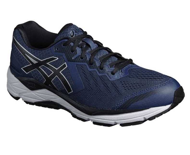 Мужские беговые кроссовки (асфальт, беговая дорожка) ASICS с более широкой  стопой (2E) GEL- FOUNDATION 13 (2E) T814N 4990 купить с доставкой —  Спортивный стиль