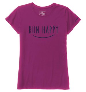 Brooks Run Happy Smile Ss T-shirt (W) 221009-617