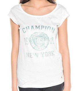 CHAMPION Crewneck T'Shirt (W) 108120-WHT