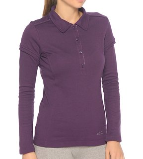 CHAMPION Long Sleeve Polo T'Shirt (W) 104724-MLZ