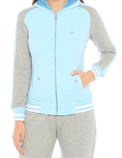 Champion Hooded Full Zip Sweatshirt (W) 105065-LTQ/OXG/BE