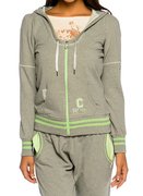 Женская толстовка Champion Hooded Full Zip Sweatshirt (W) 106942-OXG/MSR