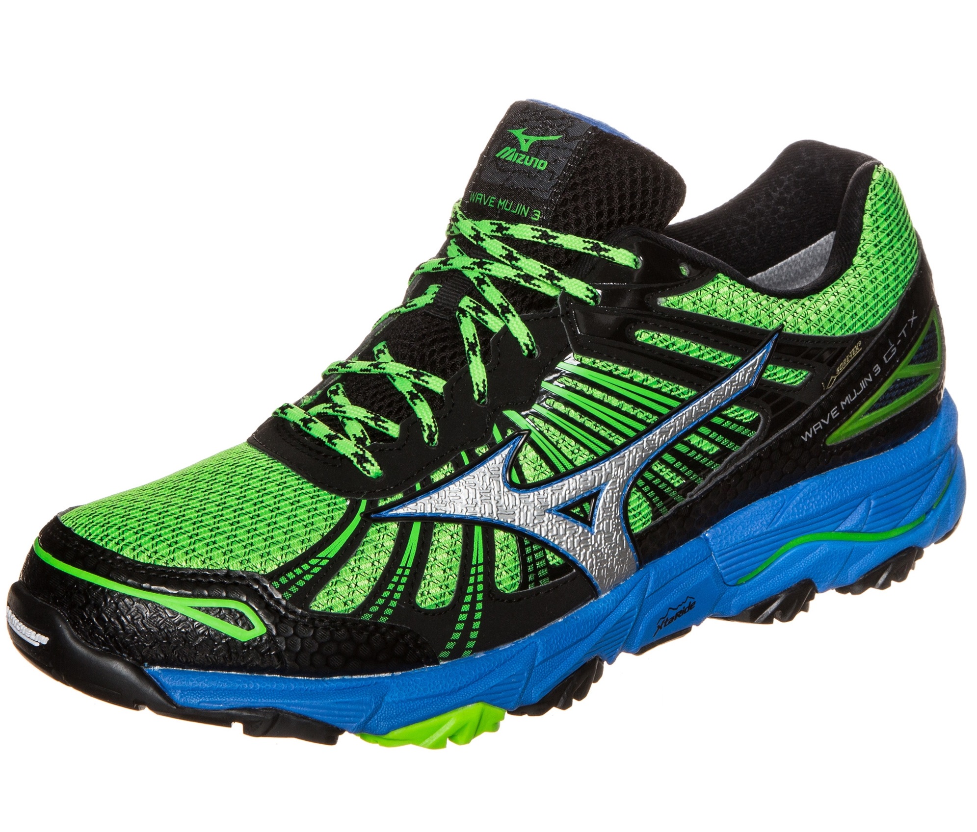 mizuno wave mujin green