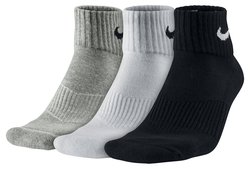 Носки NIKE 3PPK Cushion Quarter Socks SX4703 901