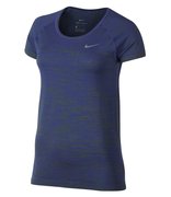 Женская футболка для бега Nike Dri-Fit Knit Top Short Sleeve (W) 831498 389