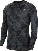 Мужская беговая футболка Nike Pro Top LS Slim Aop CU4968-068