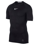Мужское компрессионное белье (футболка) Nike Pro Top Ss Compression 838091 010