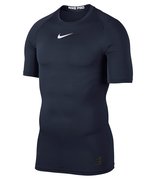 Мужское компрессионное белье (футболка) Nike Pro Top Ss Compression 838091 451