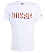 Футболка UMBRO RUSSIA FLAG LOGO TEE 520814-172