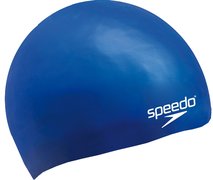 SPEEDO PLAIN MOULDED SILICONE JUNIOR CAP 8-709900002