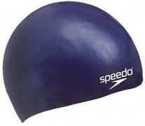 SPEEDO PLAIN MOULDED SILICONE JUNIOR CAP 8-709900011