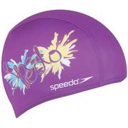 Подростковая шапочка для плавания SPEEDO POLYESTER PRINTED CAP JUNIOR 8-087680000