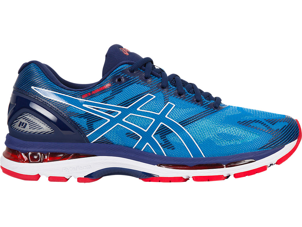 Мужские кроссовки для бега ASICS (Асфальт, беговая дорожка) Asics Gel  Nimbus 19 T700N 4301 купить с доставкой — Спортивный стиль