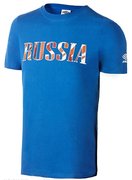 Футболка UMBRO RUSSIA FLAG LOGO TEE 520814-712