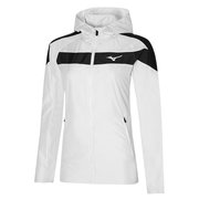 Куртка для бега Mizuno Hooded Jacket (Women) White 62GE2800-01
