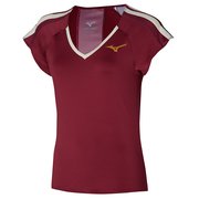 Теннисная футболка Mizuno Printed Tee (Women) Red 62GAA201-62