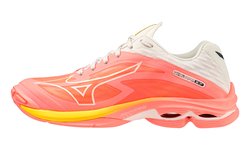 Волейбольные кроссовки Mizuno Wave Lightning Z7 (Women) Pink/Orange V1GC2200-06