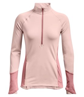Женская беговая рубашка Under Armour ColdGear 1/2 Zip (Women) 1370199-685