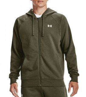 Мужская толстовка Under Armour Rival Cotton FZ Hoodie 1357106-390