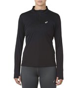 Футболка для бега Asics Silver Ls 1/2 Zip Top (Women) 2012A033 001