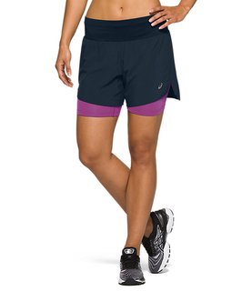 Шорты для бега Asics Road 2 In 1 5.5" Short (Women) 2012A771 404