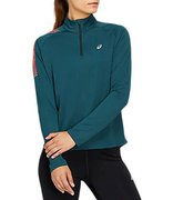 Футболка для бега Asics Icon LS 1/2 Zip (Women) 2012B043 400