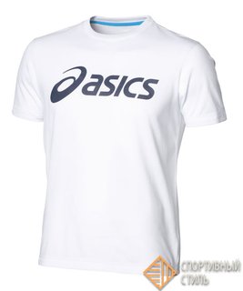 ASICS M'S SS LOGO TEE	 421922 0001