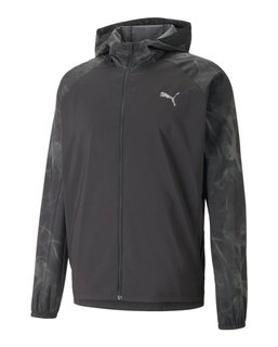 Ветровка для бега Puma FAV ALL OVER PRINT WOVEN RUNNING JACKET 523389-01