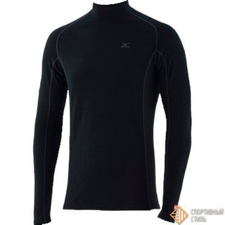MIZUNO MIDDLE WEIGHT LONG SLEEVE HIGHNECK SHIRT 73cf052-09