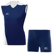 Форма волейбольная Mizuno Trad Sleeveless 361 + Trad Tight 363 (W) 79HV361-RT363-14