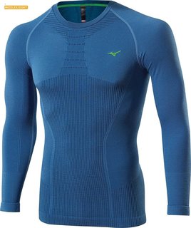 Мужская термофутболка Mizuno TUBULAR HEAT KNIT CREW A2GA4551-24