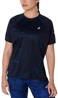 Футболка для бега Asics Road Lite-Show SS Top (Women) 2012D289-001