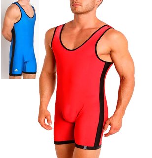 Трико борцовское двухстороннее Adidas Wrestling Reversible Singlet aS103r