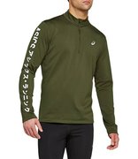 Мужская беговая рубашка с длинным рукавом Asics Katakana Winter 1/2 Zip 2011B239 302