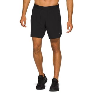 Мужские беговые шорты с внутренними тайтсами Asics Road 2 In 1 7in Short 2011A771 001