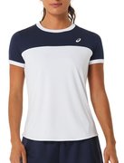 Женская футболка Asics WOMEN COURT SS TOP 2042A262-102