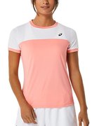 Женская футболка для тенниса Asics WOMEN COURT SS TOP 2042A262-701