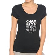 Женская футболка CHAMPION Crewneck T-Shirt (W) 104363-NBK