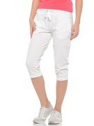 Champion 3/4 Rib Cuff Pants (W) 107836-WHT