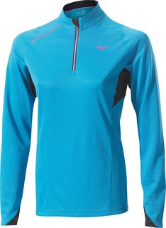 Женская беговая рубашка Mizuno WARMALITE® 1/2 ZIP LS TEE (W) J2GA4716-24