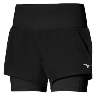 Шорты для бега Mizuno 2 In 1 4.5 Short (Women) J2GB1704-09