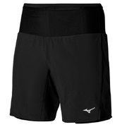 Шорты для бега Mizuno  MULTI POCKET 2IN1 7.5 SHORT "BLACK"J2GBB004-90 