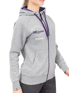 Женская толстовка Mizuno Heritage Zip Hoody (Women) K2EC6215-07