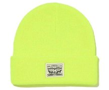 Шапка Levis WOMEN'S BACKPATCH BEANIE - NEON 000MR-0001
