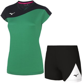 Женская волейбольная форма MIZUNO AUTHENTIC MYOU TEE+TIGHT (W) V2EA720335-V2EB720309